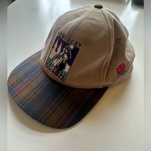 Plaid and Tan Kentucky Derby Ballcap